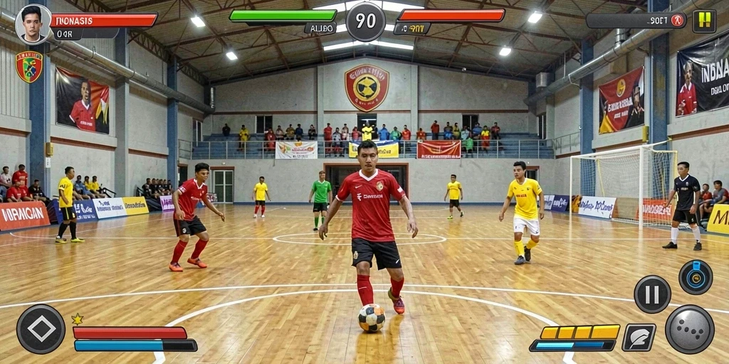 jin33 - Screenshot menunjukkan interaksi antar pemain.